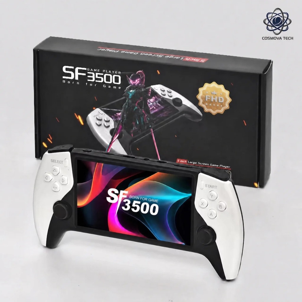 کنسول بازی دستی SF3500 ظرفیت ۶۴ گیگابایت با ۲ دسته