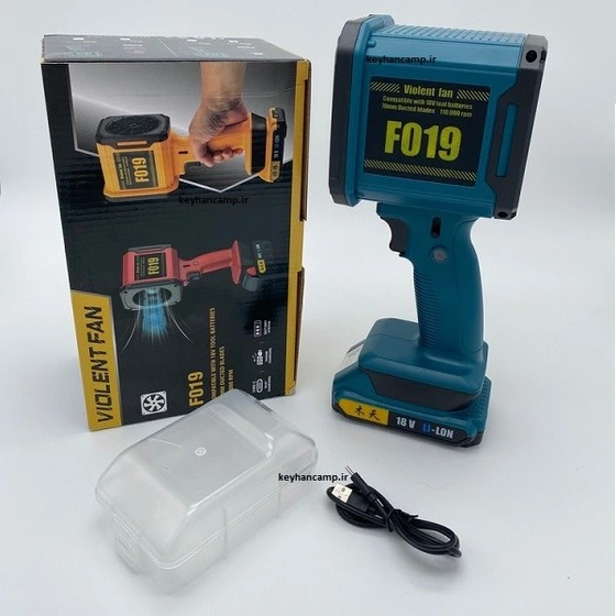 جت فن شارژی ویولت مدل F019 توربو