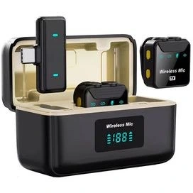 میکروفون یقه ای SX23 دو کاربره بیسیم